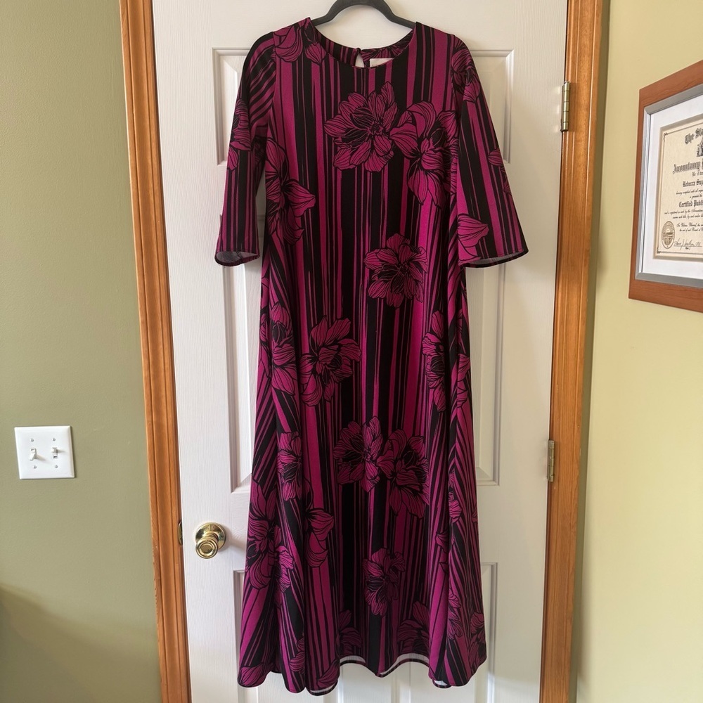 Karen-T Designs‎ Women's Floral Vintage Maxi Dress